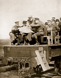 Amerikanen in Frankrijk, 1918 door English Photographer